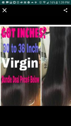 30 inch virgin bundles $95 each