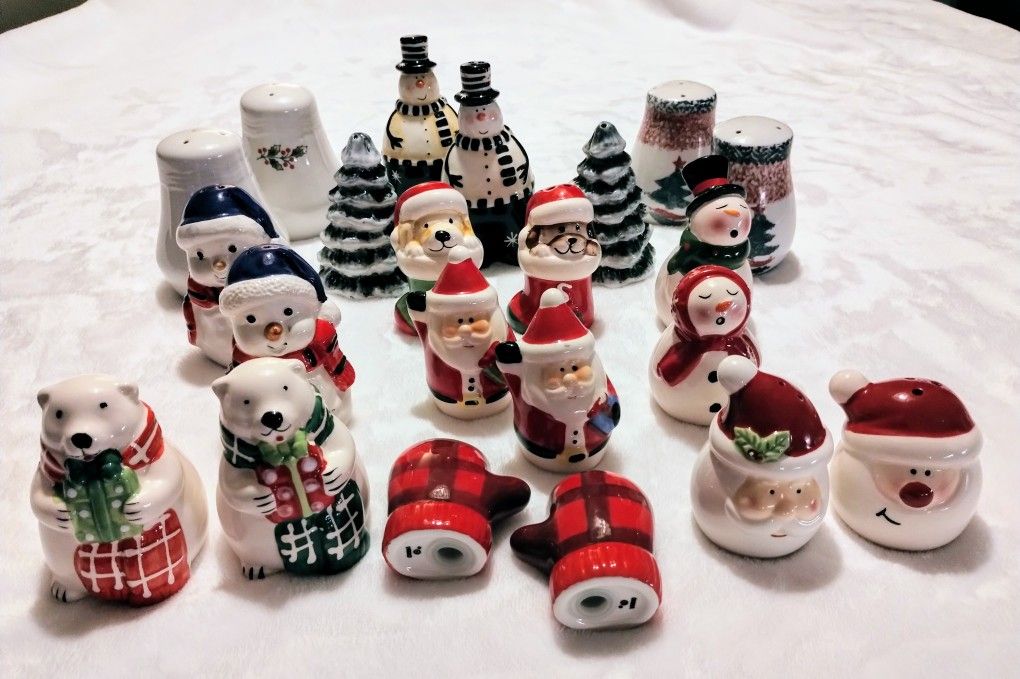 REDUCED XMAS Salt&Pepper Sets