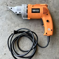 Chicago Electric | 14 Gauge Swivel Head Shear | 120V | 92115