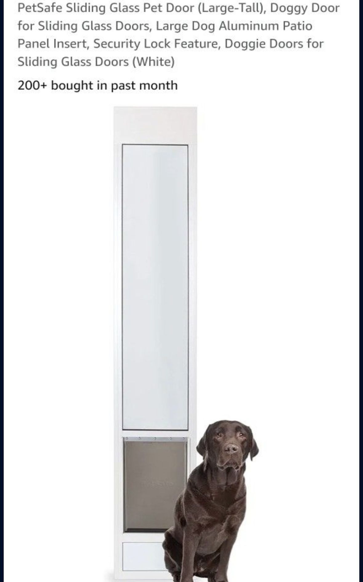 Doggy Door (SLIDING DOOR) (USED) (9ft)