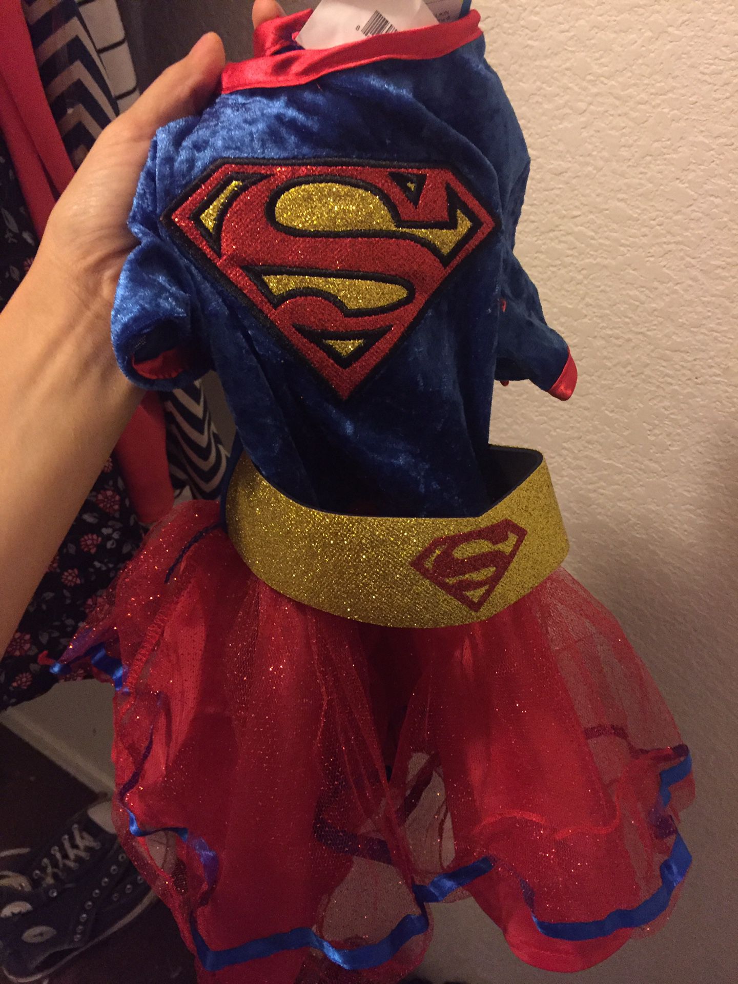 2t super girl costume