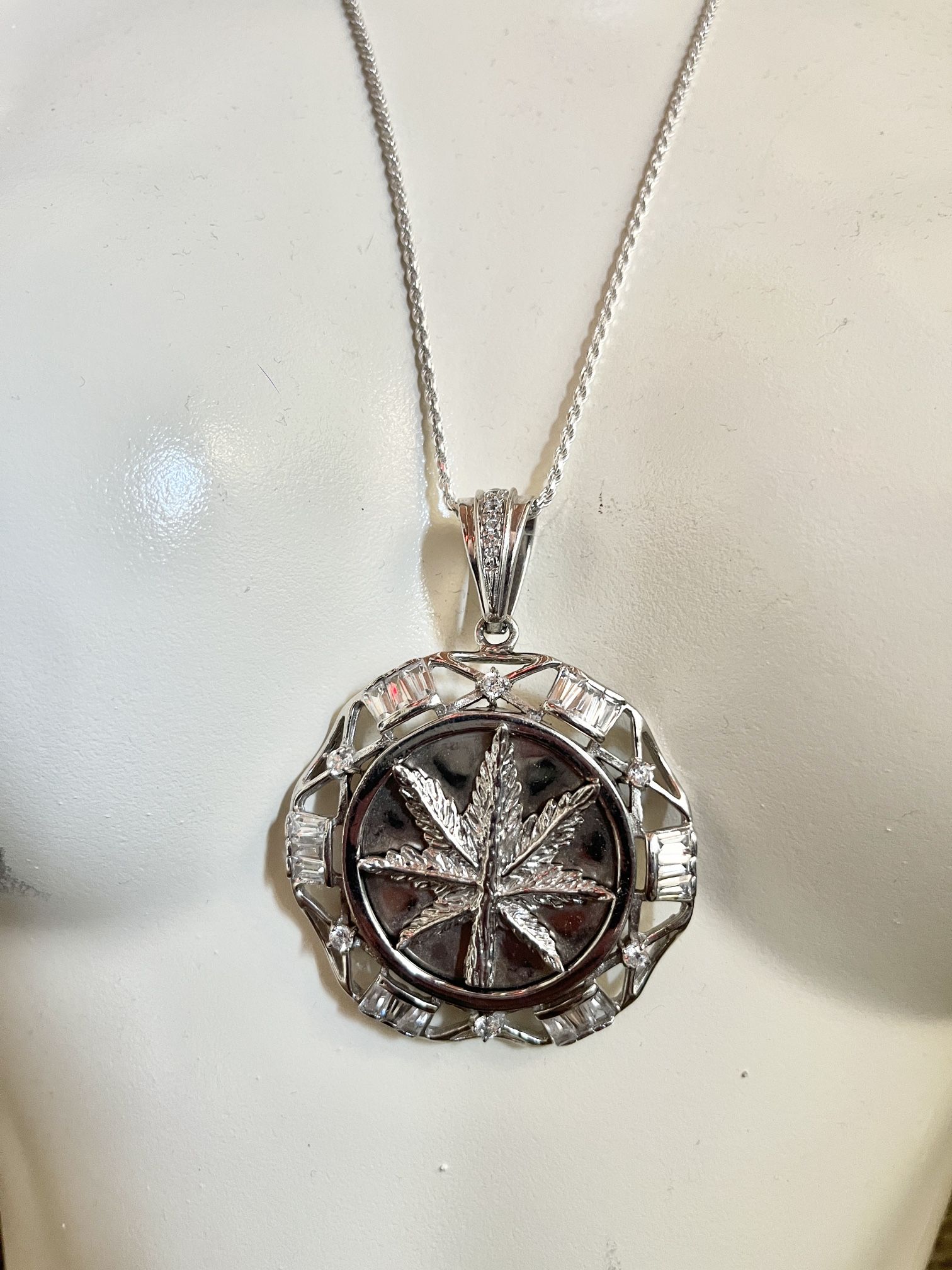 Sterling Silver Custom Pendant From The 90s