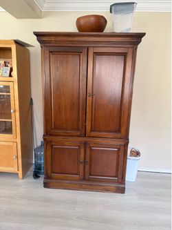 Wooden tv Armoire