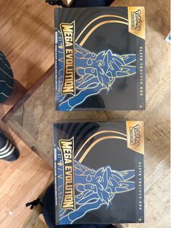 Pokemon ETBs - Lucario Mega Evolution