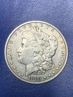 1883 O silver Morgan