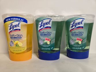 Lysol No Touch Hand Soap Refills Discontinued Lemon Verbena Cucumber Melon 8.5oz