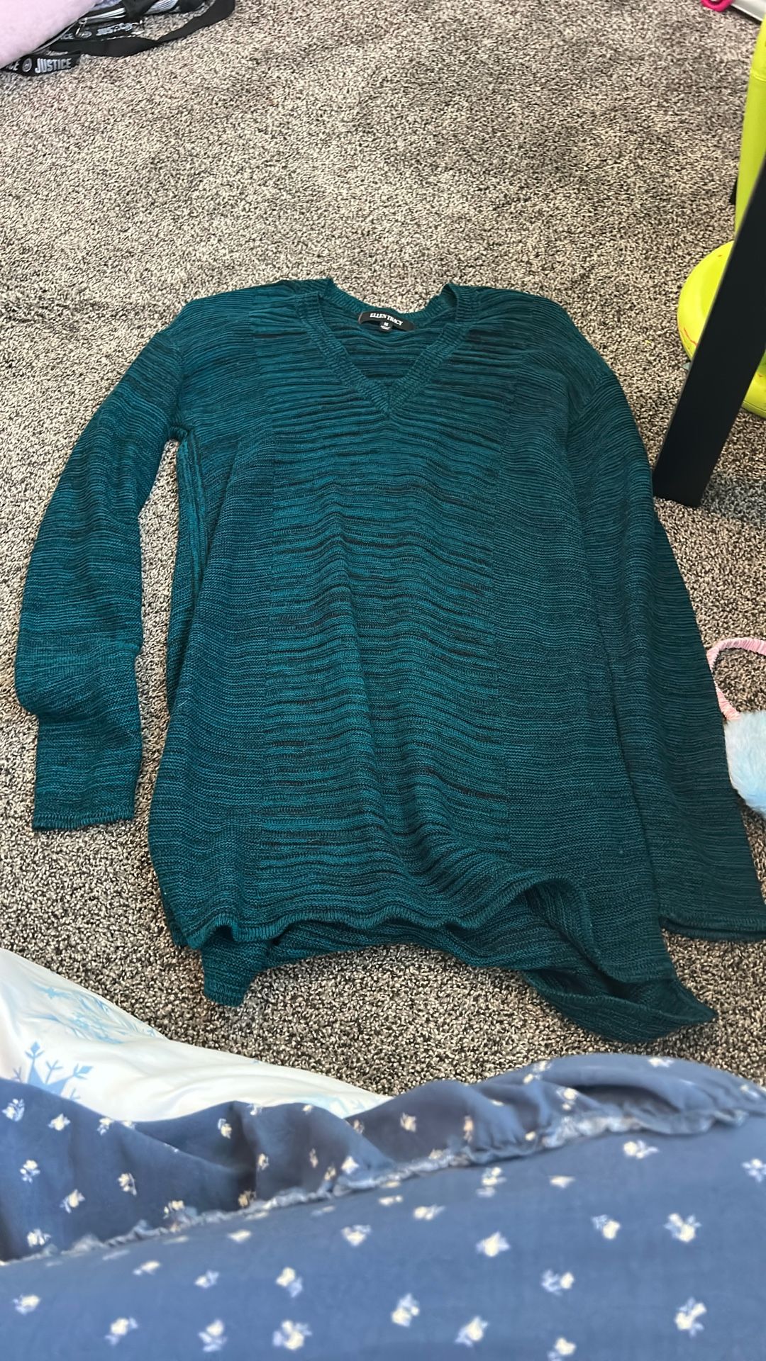 Teal Sweater