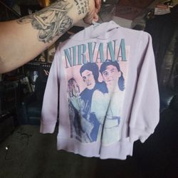 Little Girls Nirvana Hoodie Size 4t