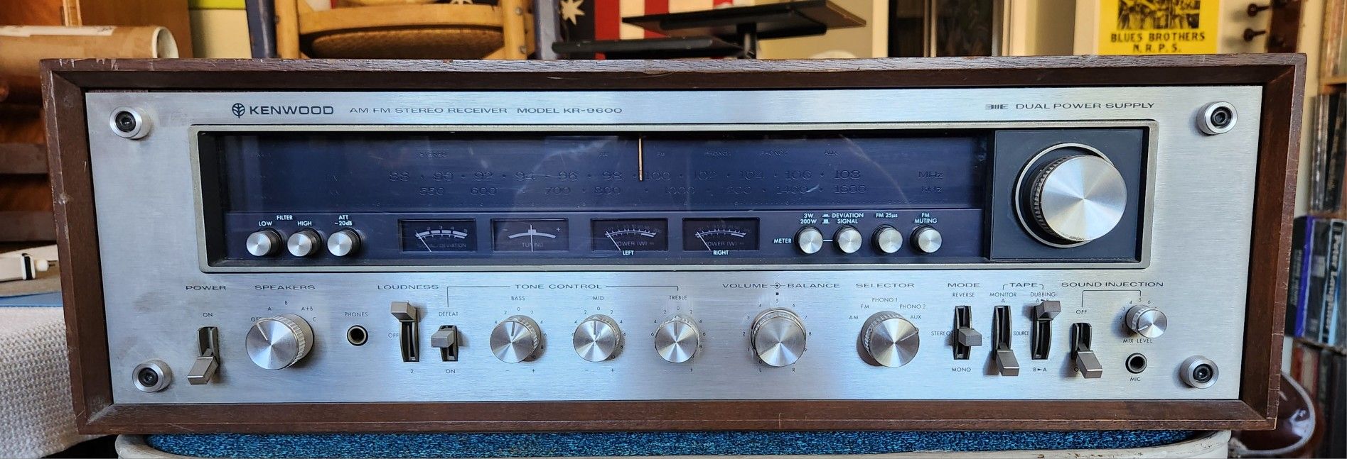 Vintage Kenwood KR-9600 Stereo Receiver