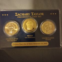 Zackary Taylor Gold Dollars