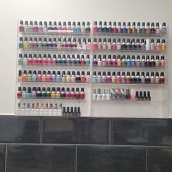 acrylic wall rack duo box display