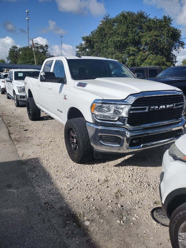 2020 RamTurbo Diesel Cummins Engine 2500 Bighorn 4x4 Lifted Cummins Engine Turbo Diesel Bitcoin 2500 Diesel Good Miles