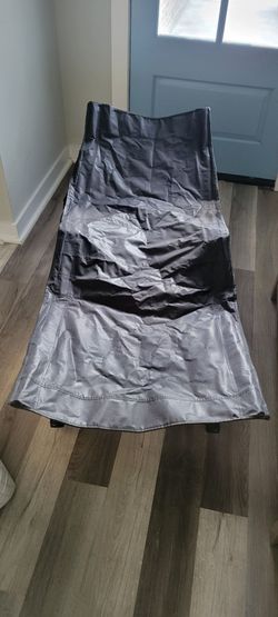 Folding Camping Cot with Fabric Cover