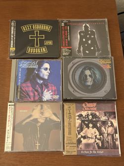 Ozzy Ozbourne - 5 CD’s & 1 DVD - Made In Japan
