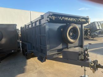 Heavy duty 8 lug trailer 14 ft fully loaded !