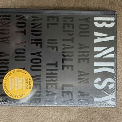 Unused Banksy Hard Cover Book