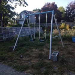 Kids Double Swing Set 