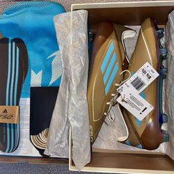 Adidas adizero 9 1/2  made 2024   F50 Elite FG Leo Messi X Bad Bunny Men's Soccer Cleats