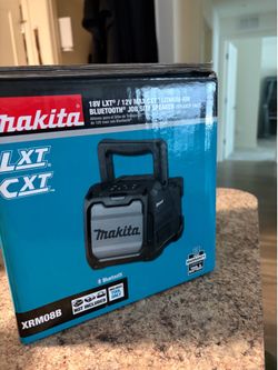 Makita 18v LXT/12V Max CXT Lithium Ion Bluetooth Job site Speaker $130 or BO