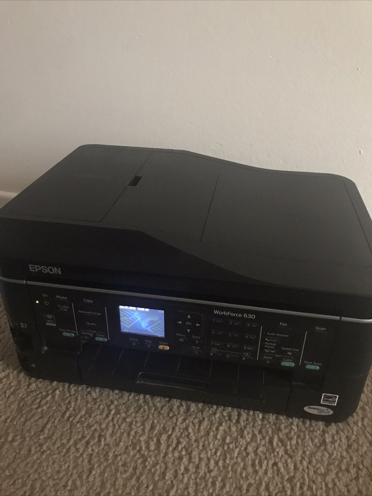 Epson Workforce 630. Print Blank Paper If You able To Fix It Or For Part