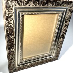 Picture Frame 10" Tall Bronze Finish Holds 5" x 7" Photo