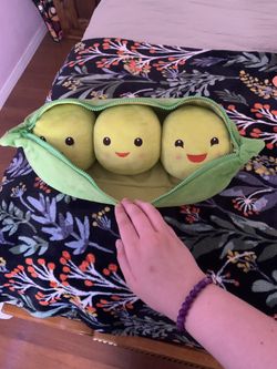 Large Edamame Plush Set+ Mini Edamame Plush Set