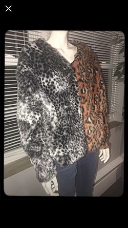 Handmade faux fur women’s jacket