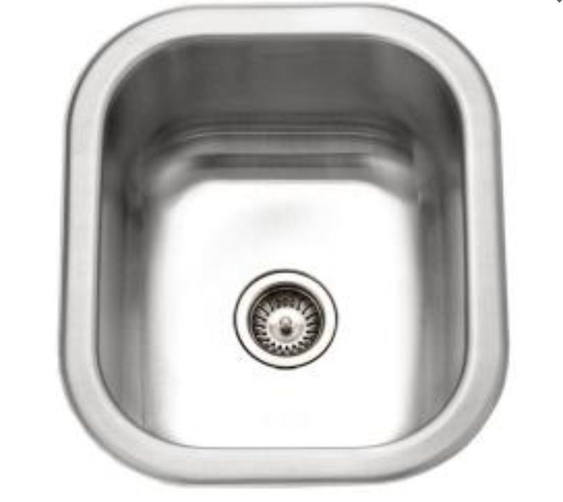 Houzer Club CS307‑1 Single Basin Undermount Bar Sink ‑ CS‑1307‑1