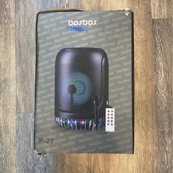 Bosbos orbit, Bluetooth speaker inbox