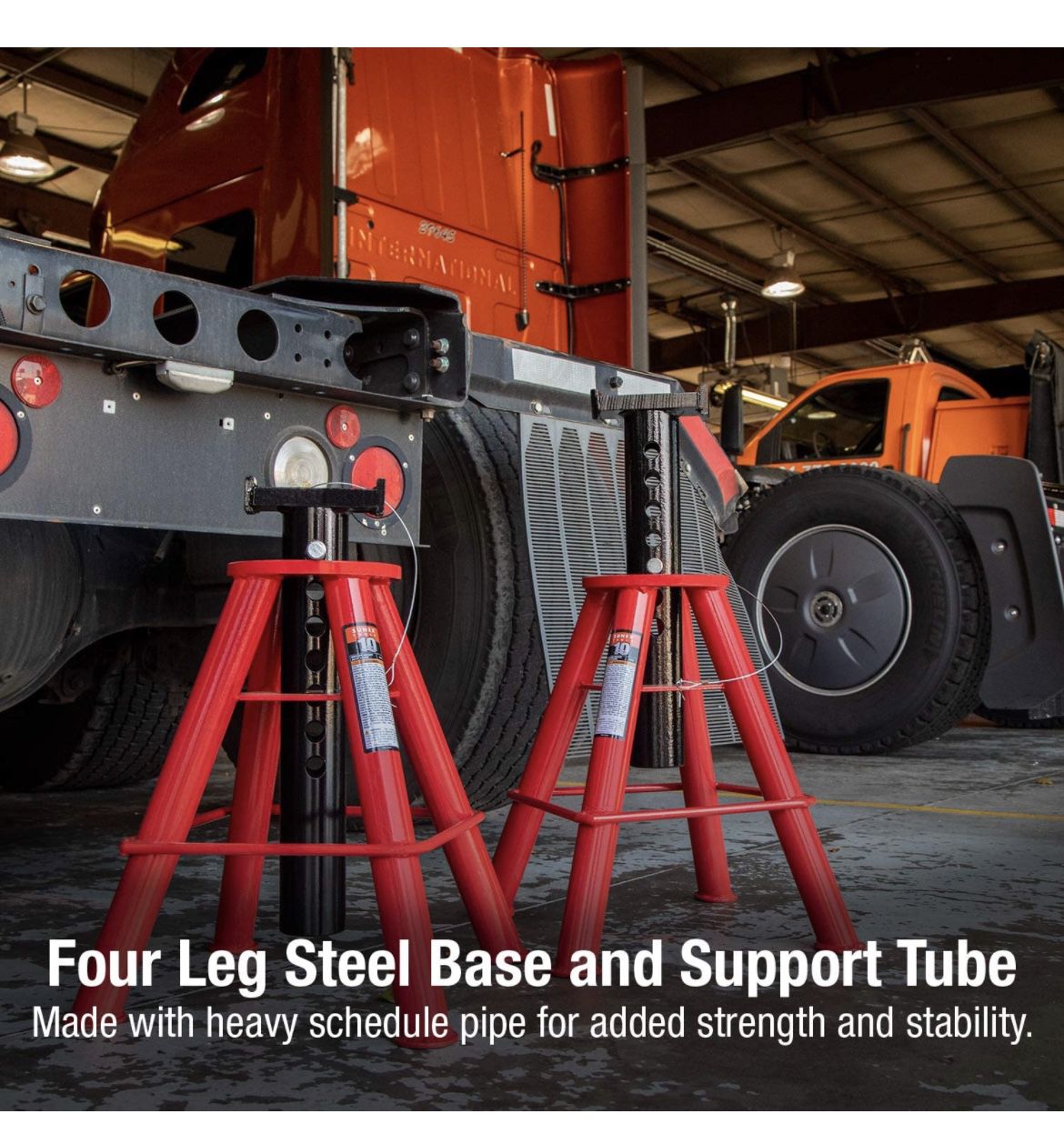 10-Ton Hi-Height Jack Stands By Sunnex