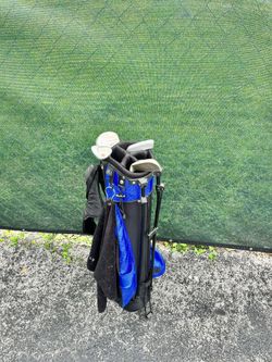 Small Golf Clubs And Bag