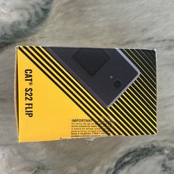 CAT S22 Rugged Touch Screen  Android Flip Phone - 4G LTE