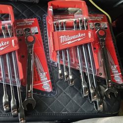 Milwaukee Ratcheting Wrenches SAE