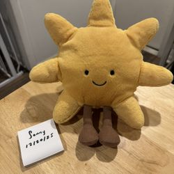 Jellycat Amuseables Sun NWT Medium 