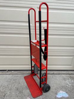 Extra Wide Heavy Duty ULINE Hand Truck Dolley Cart