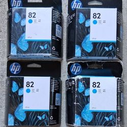 HP - Ink Cartridge - 82 Cyan