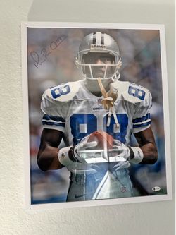 Michael Irvin Autographed Picture in Frame
