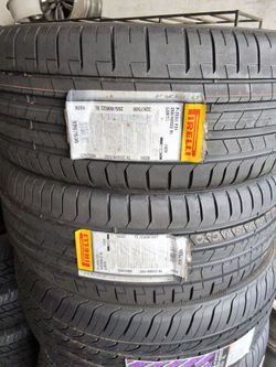 2- new tire 255 40 22 pierelli mount y balance (firm price)