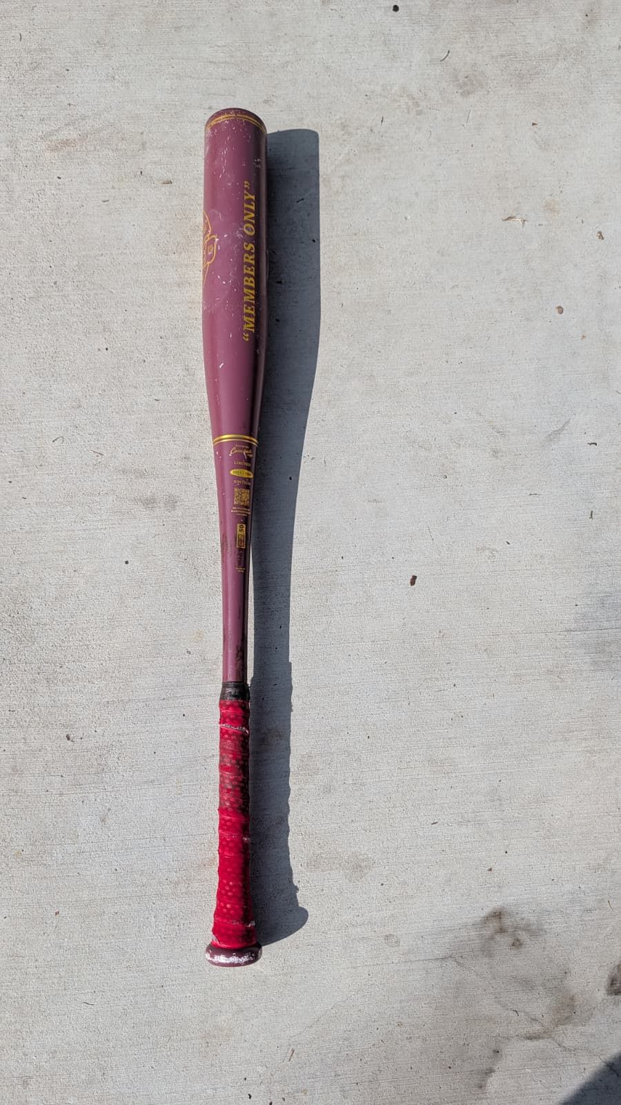 2025 Combat MFG Spec A1 Alloy Baseball Bat