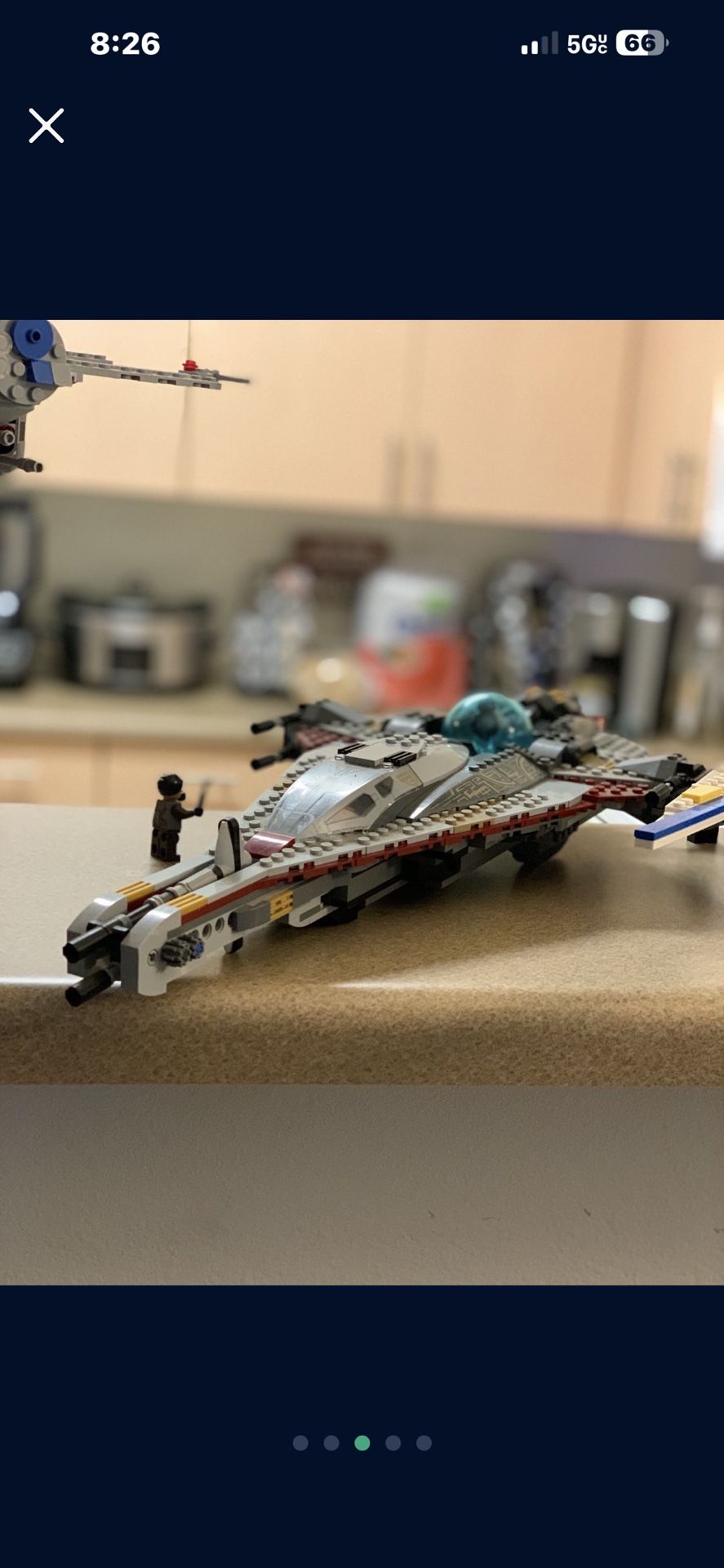 Star Wars Legos Arrowhead Raumschiff Spielzrug 75186