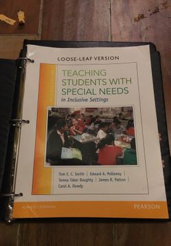 Teaching Students with Special Needs