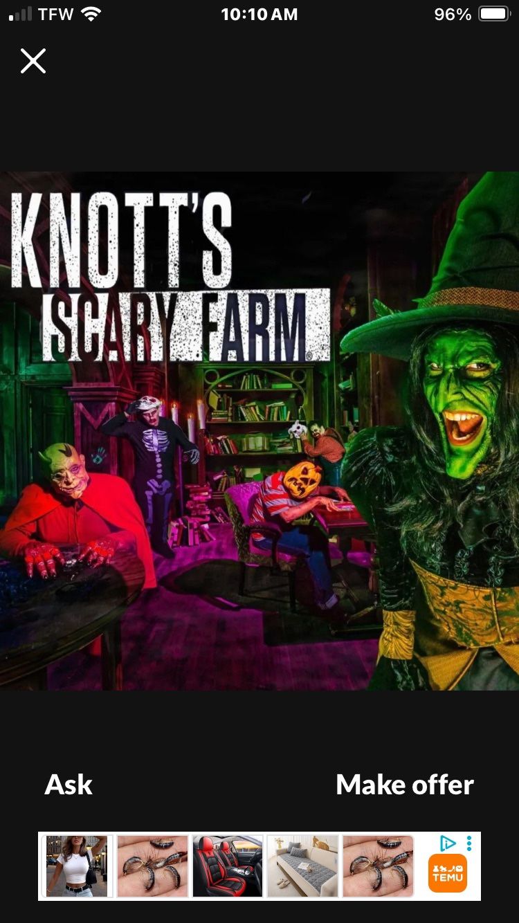 Knotts Scary Farm