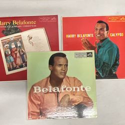 🪇3 Vintage Harry Belafonte Vinyl Records – Excellent Condition! – $50 (Anchorage)
