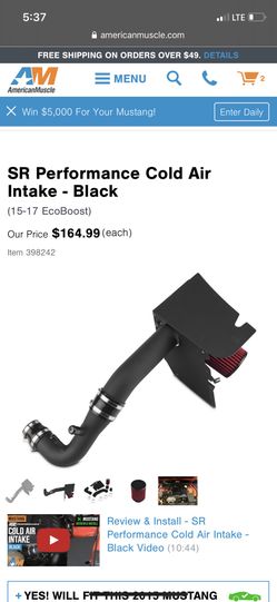 FORD Mustang 2015 ecoboost