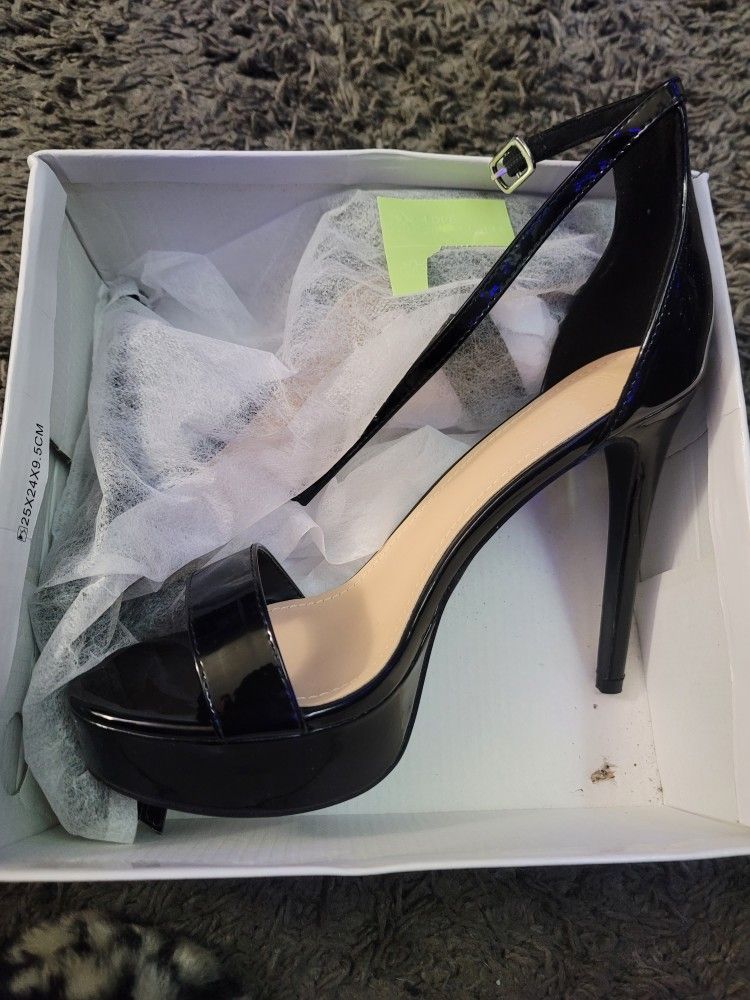 Black High Heels New