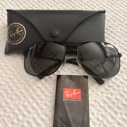 Ray Ban Polarized Aviator Sunglasses 