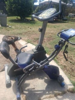 2 station exercise bicycle