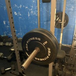 Weights Set With Treadmill 