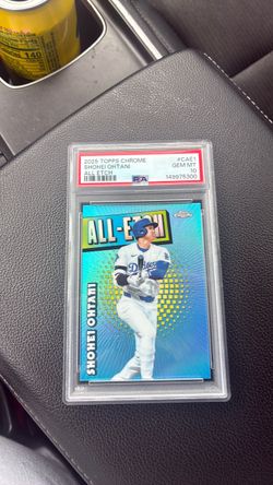 2025 Topps Chrome Shohei Ohtani All Etch PSA 10