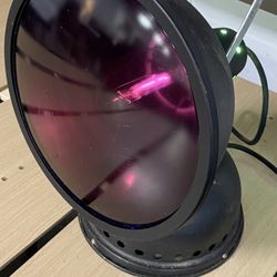 Vintage Altman Industrial Black Light Grow 12” Lense Works 